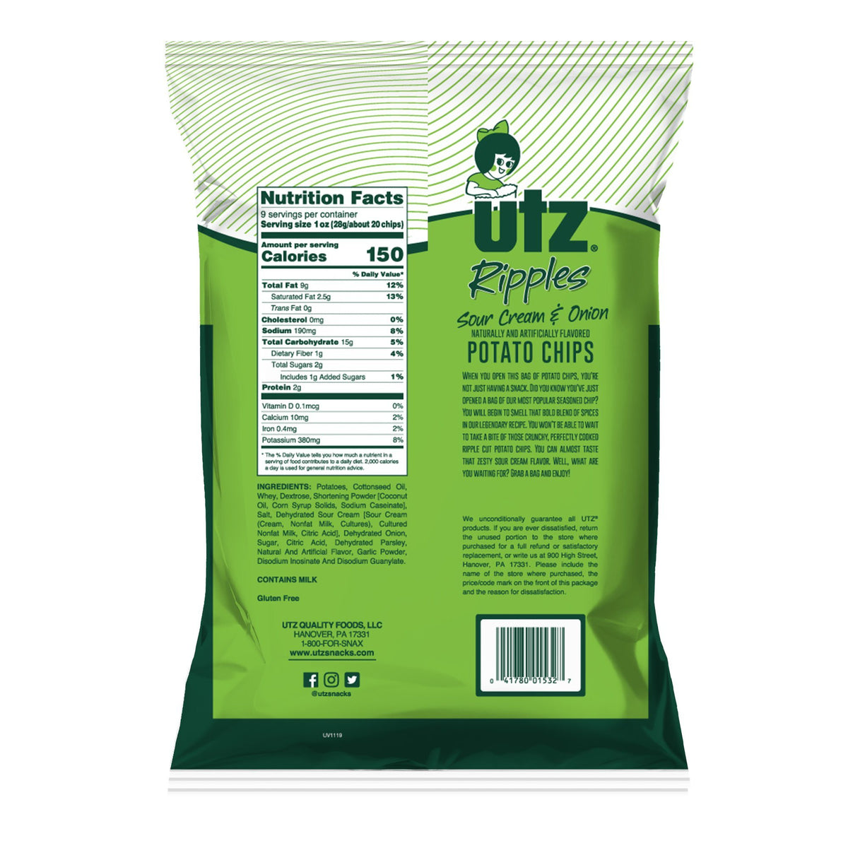 Utz Get to Know Utz Variety Pack Utz Quality Foods