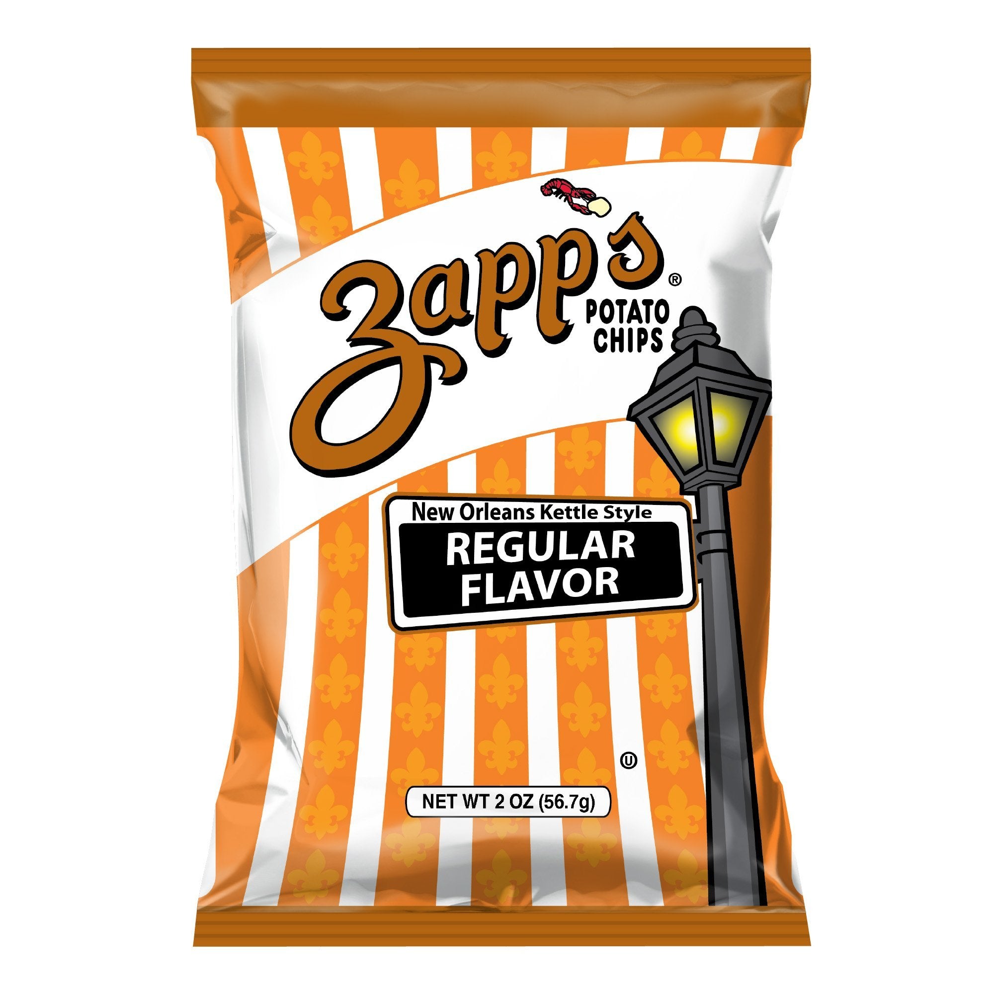 Zapp's Kettle Potato Chips, Regular 2 oz. Bundler_Zapps2oz. Zapp's 