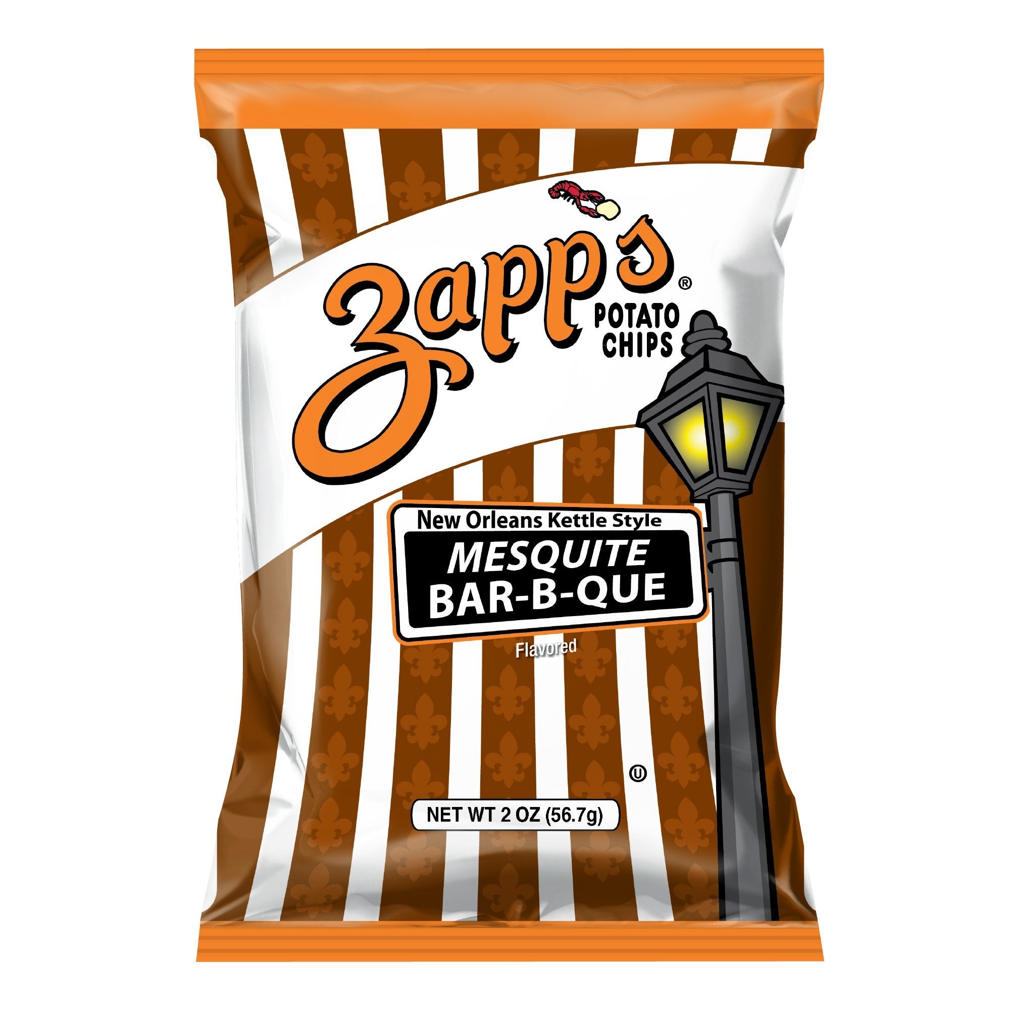 Zapp's Kettle Potato Chips, Mesquite BBQ 2 oz. Bundler_Zapps2oz. Zapp's 