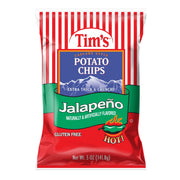 Tim's Potato Chips, Jalepeno Potato Chips Tim's Cascade Snacks 