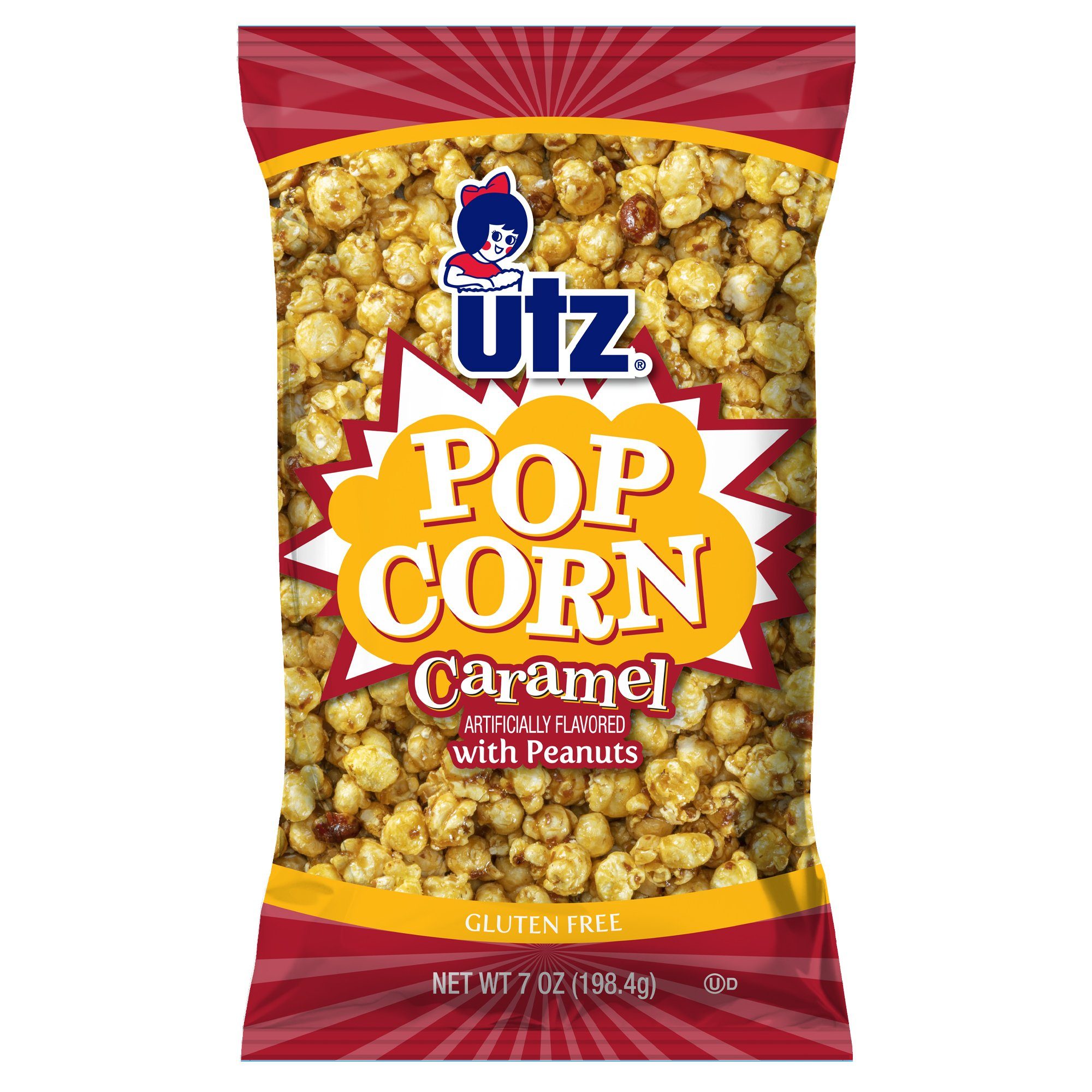 Utz Popcorn Caramel Nut 7 oz.
