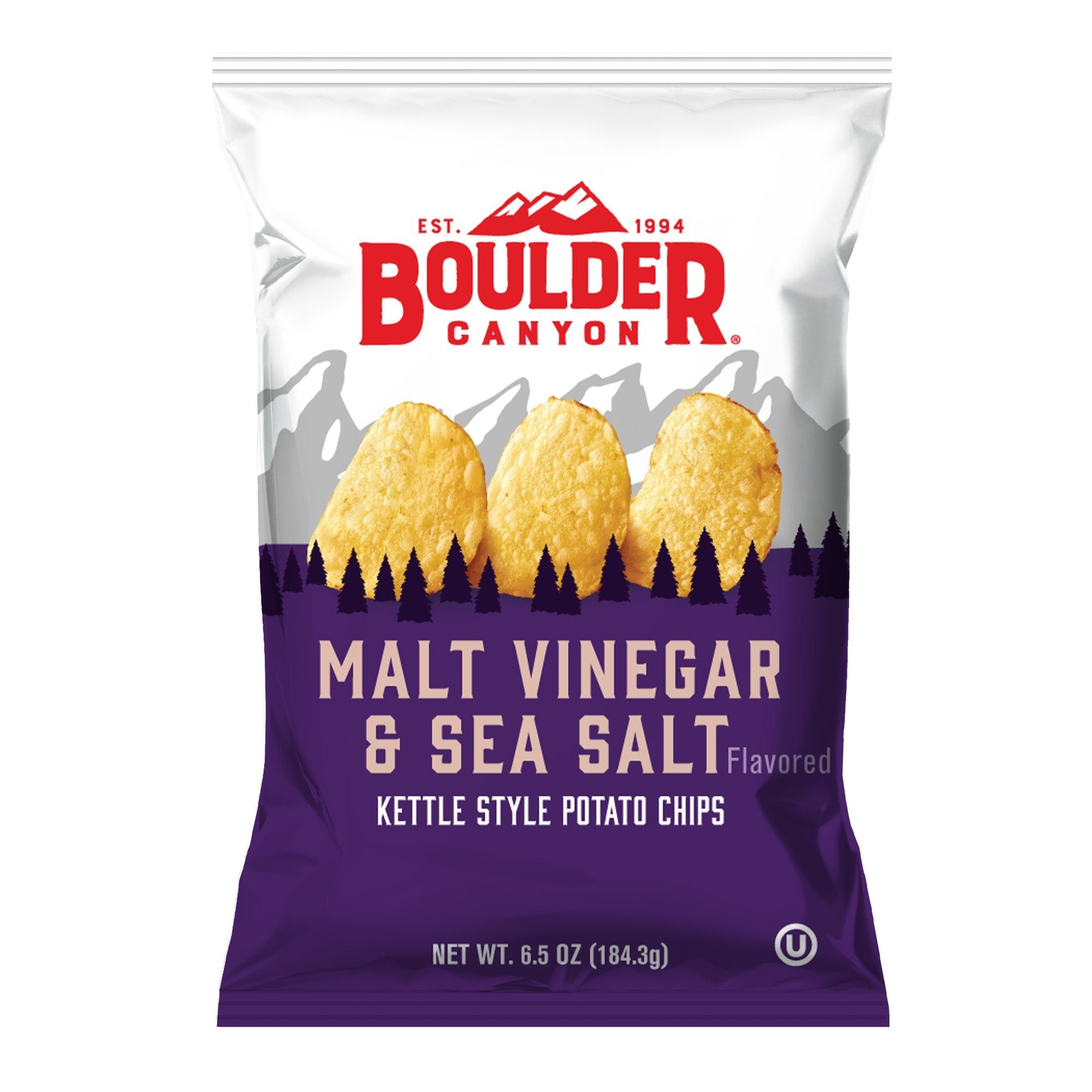 Save on Kettle Brand Potato Chips Sea Salt & Vinegar/Sea Salt - 10
