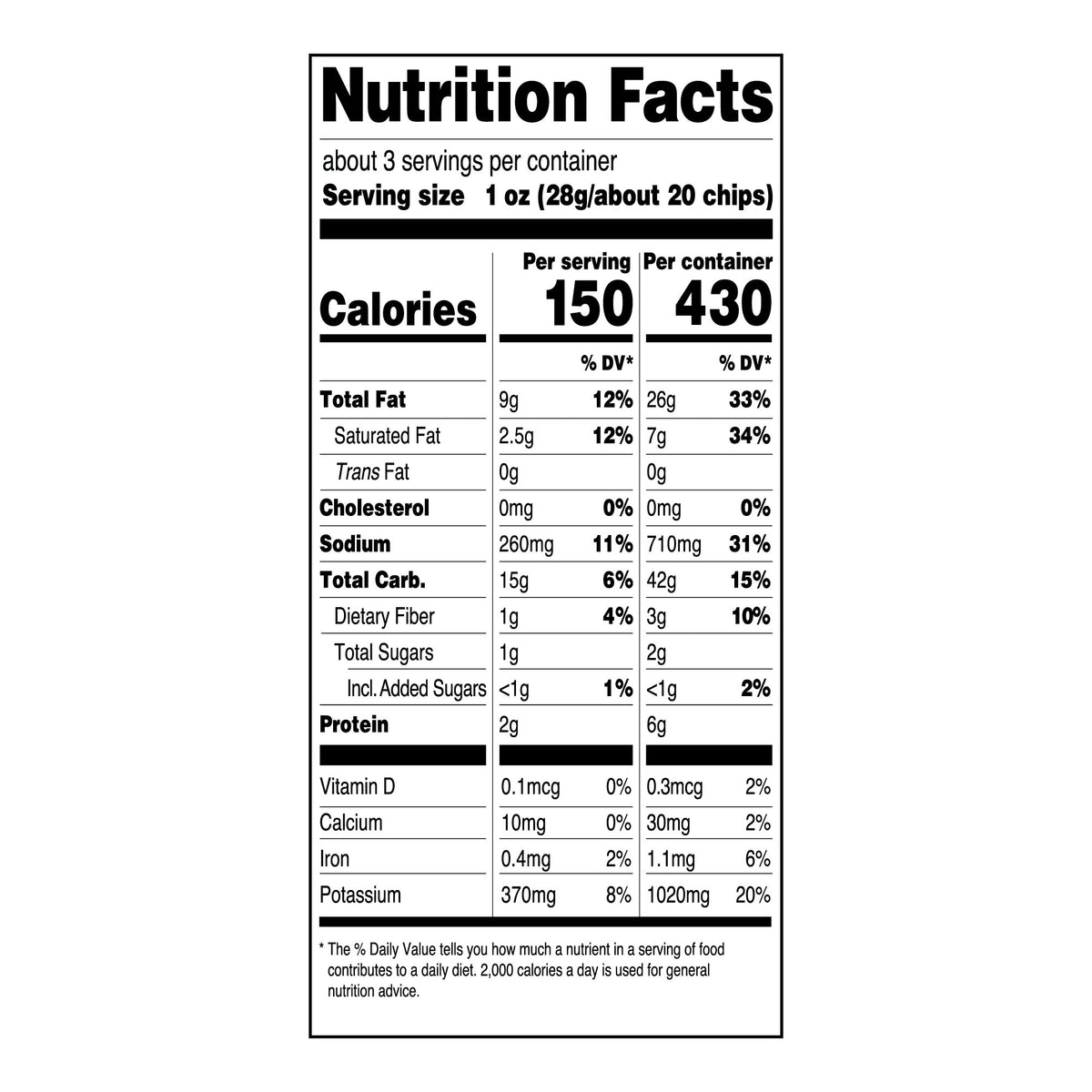 Utz Salt & Pepper Potato Chips Utz Quality Foods