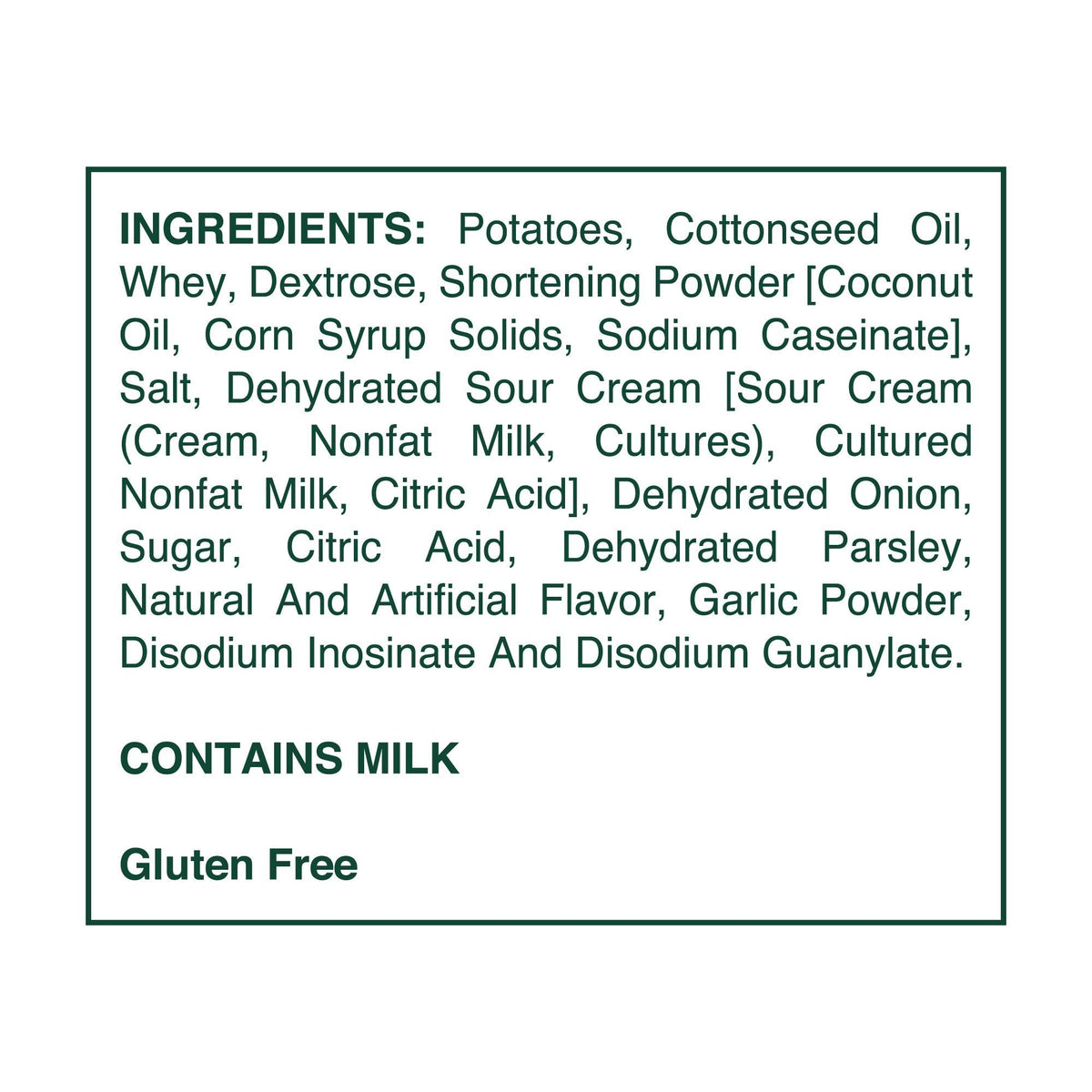 Utz Sour Cream & Onion Ripple Potato Chip Utz Quality Foods