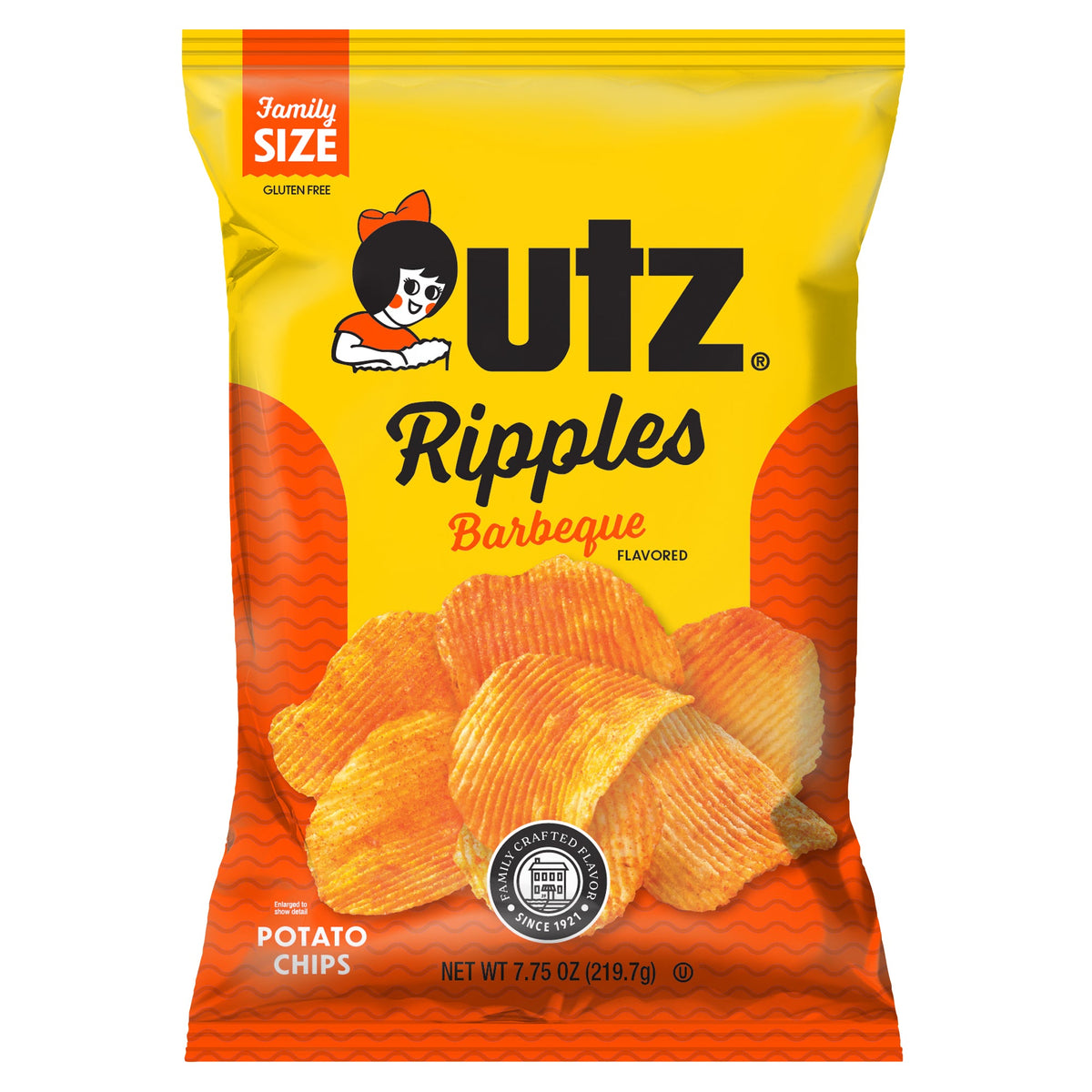 Flat Ruffles Potato Chips