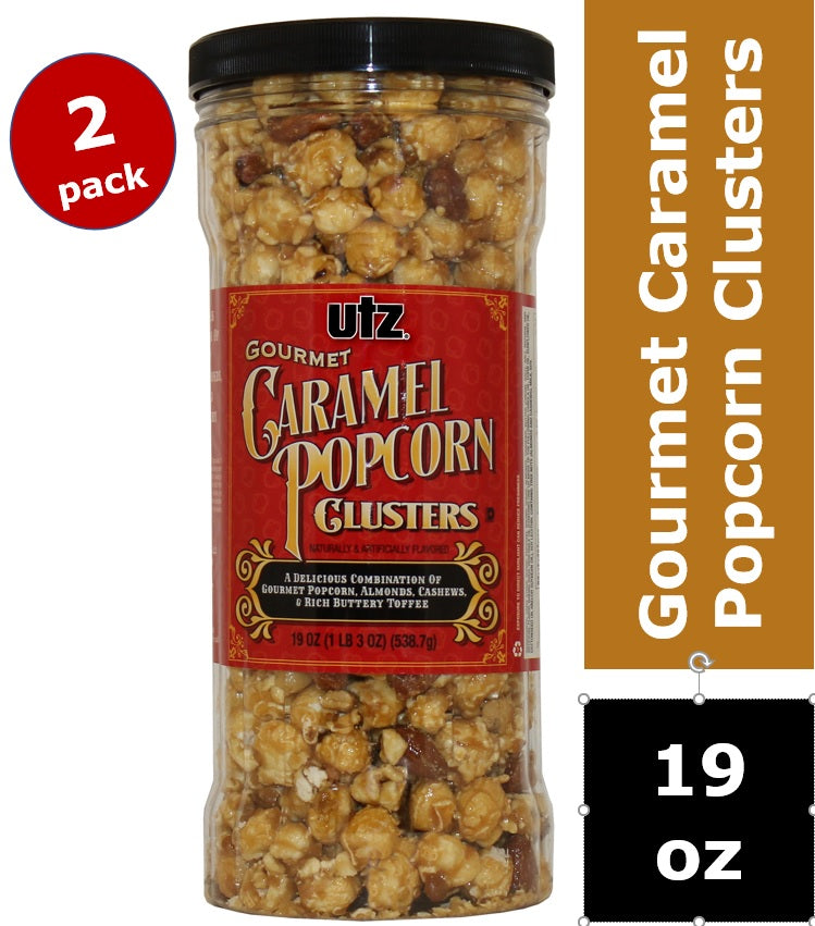 Utz Gourmet Caramel Popcorn Clusters Utz Quality Foods