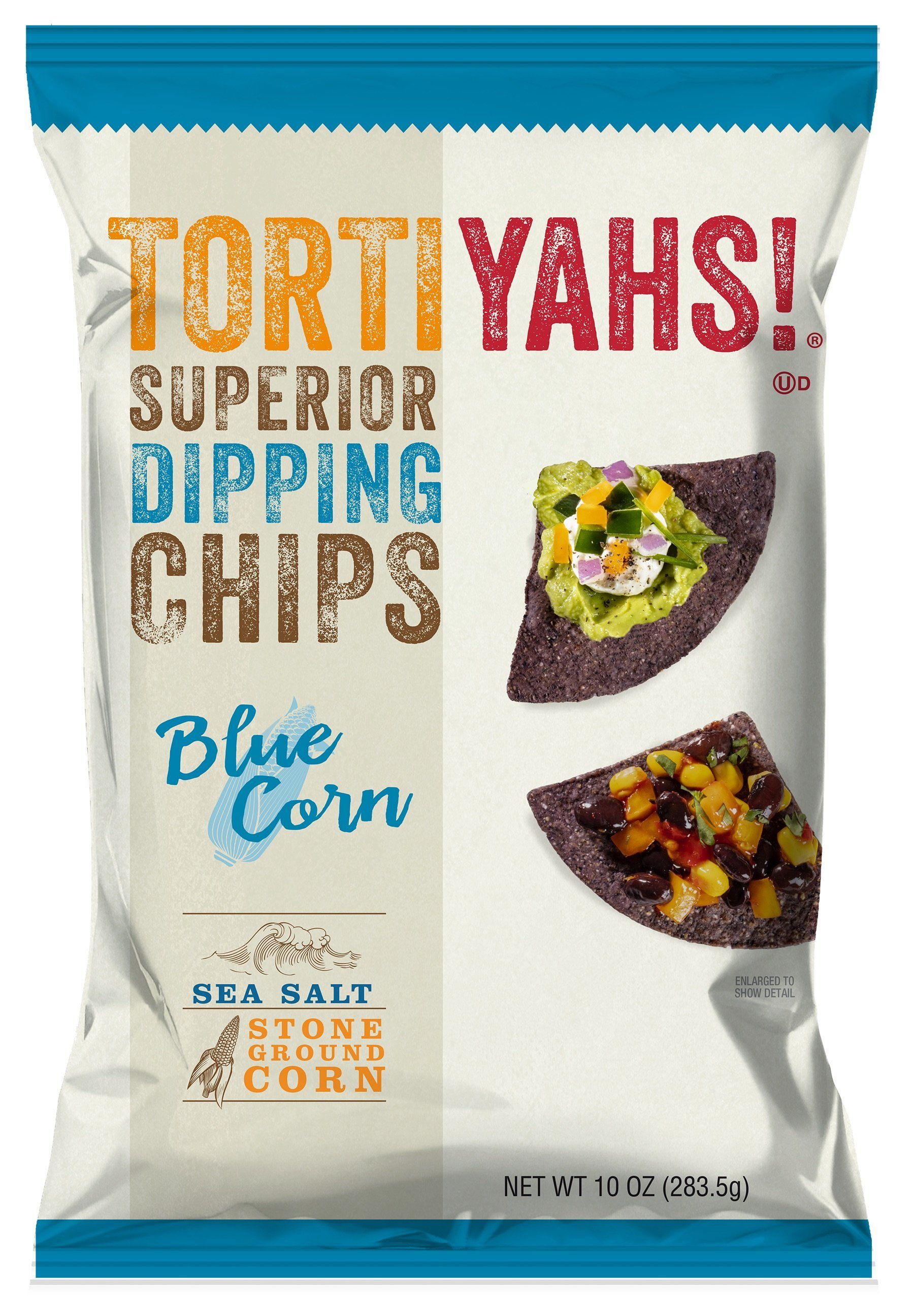 Tortiyahs!® Superior Dipping Chips, Blue Corn 10 oz. Bundler_FamilySize Tortiyahs 