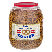 Utz Pretzels, Mini Twists 60 oz. Barrel (2 Pack) Barrels Utz 