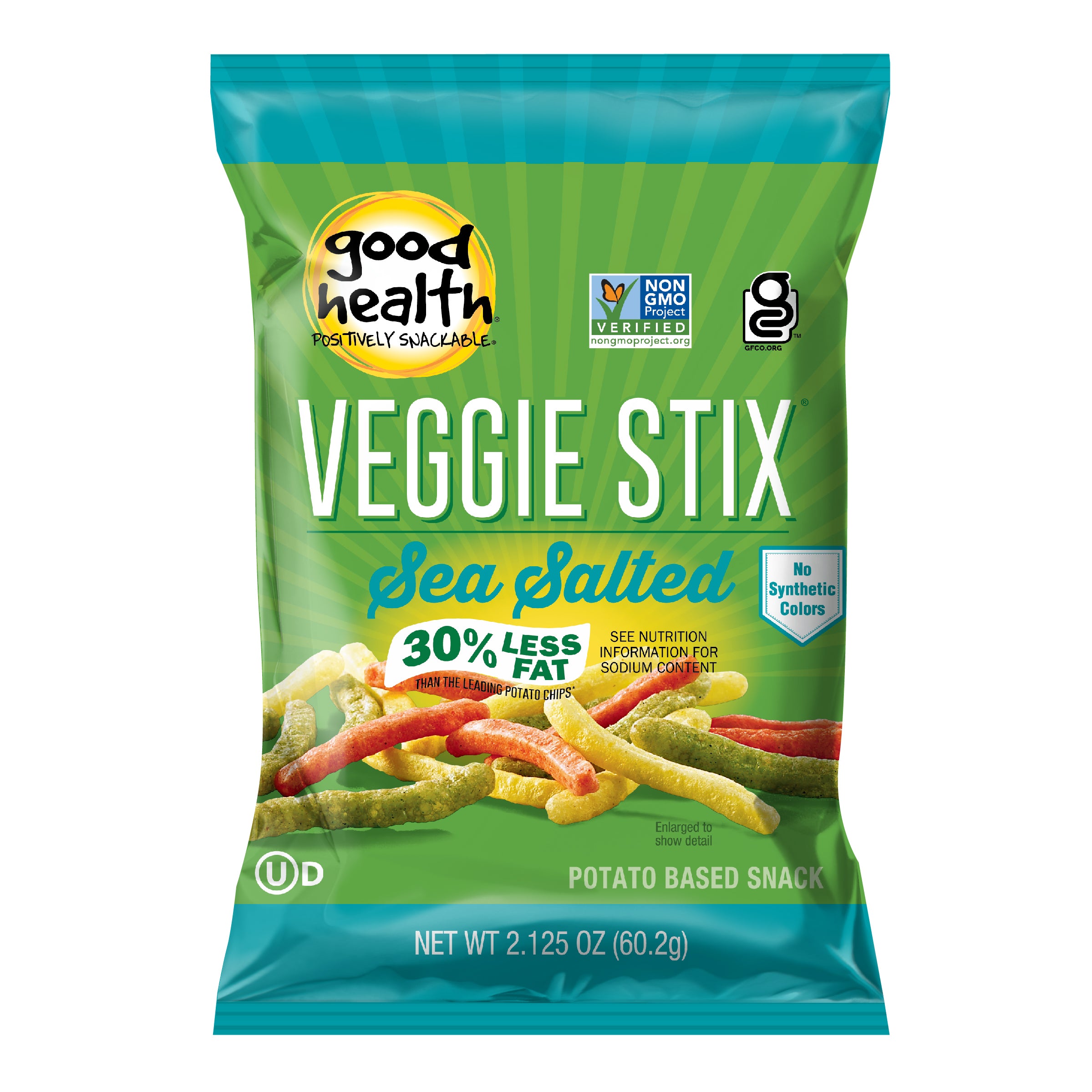 GOOD HEALTH: Veggie Stix Sea Salt, 6.75 oz