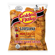 Golden Flake Pork Skins Louisiana Hot Sauce 3 oz. Bundler_Golden OnTheGo Golden Flake 