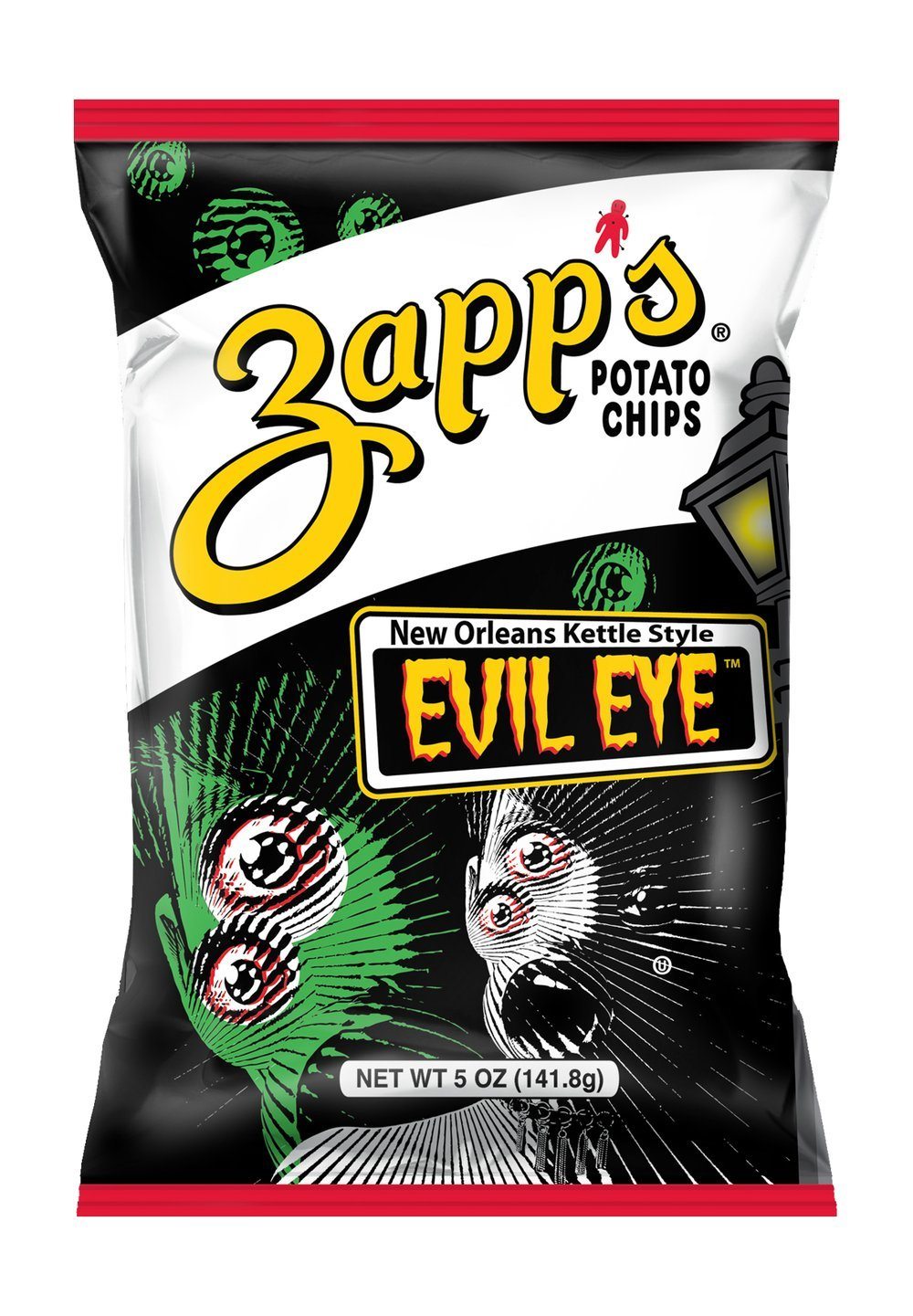 Zapp's Kettle Potato Chips, Evil Eye 2 oz. Bundler_Zapps2oz. Zapp's 
