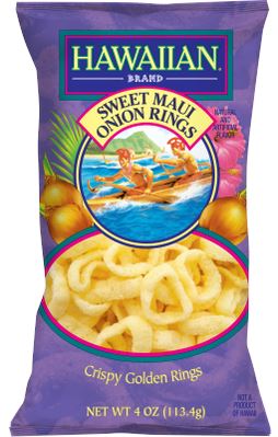 Hawaiian Brand Rings, Sweet Maui Onion Other Snacks & Dips Hawaiian Brand 