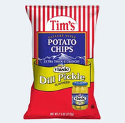 Tim's Potato Chips, Vlasic® Dill Pickle Potato Chips Tim's Cascade Snacks 